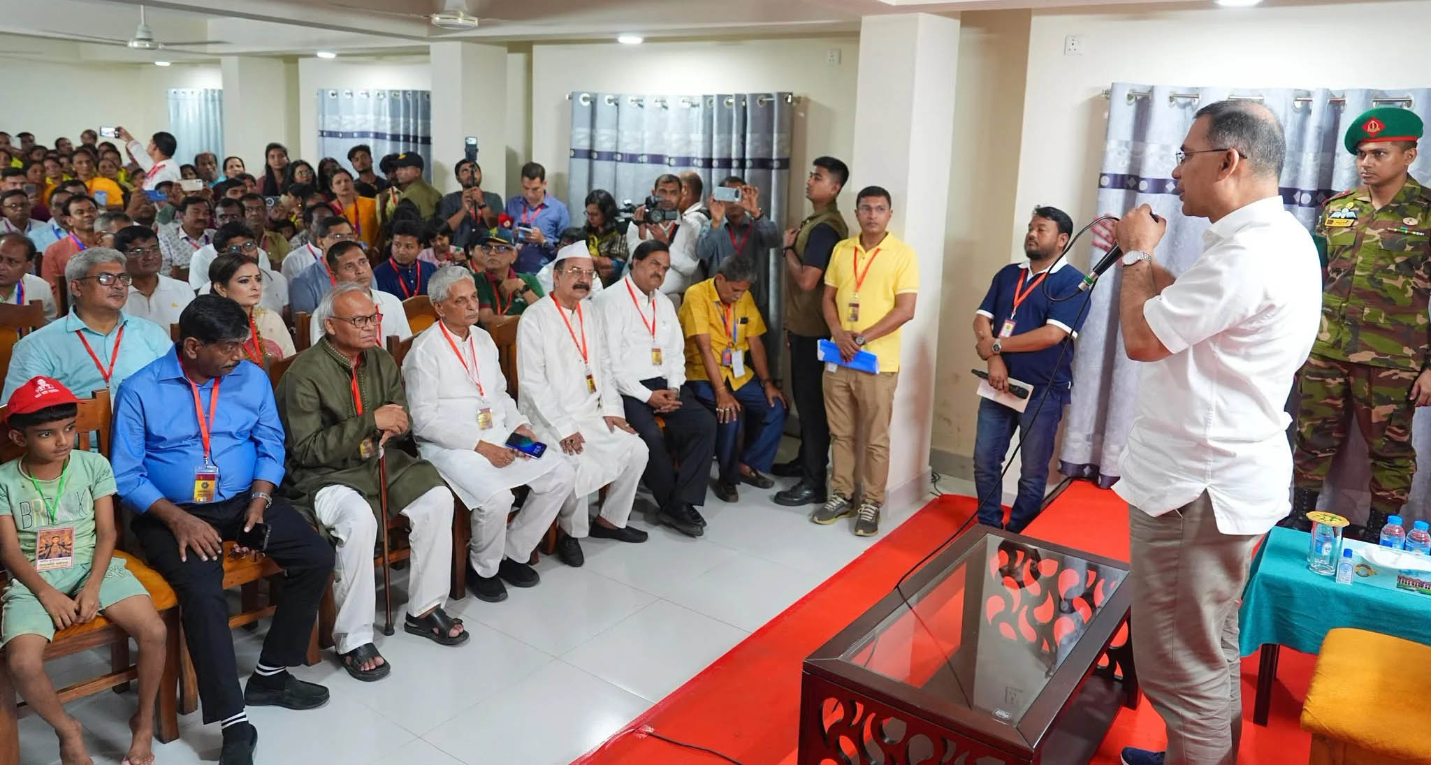 ধর্ম-বর্ণ নির্বিশেষে সব নাগরিকের অধিকার সমান: রাজশাহী ধর্মসভায় শুভেচ্ছা ও বিনিময়ে প্রধানমন্ত্রী