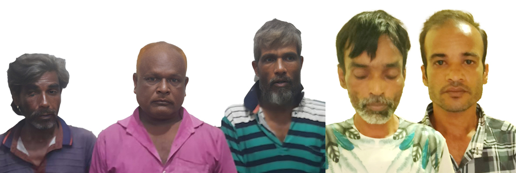 আরএমপি’র বিশেষ মাদক বিরোধী অভিযান: গ্রেপ্তার ৫, গাঁজা ও নগদ টাকা উদ্ধার